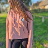 Essentials Ladies Crop Hoodie