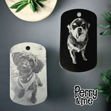 Black Photo Pendant