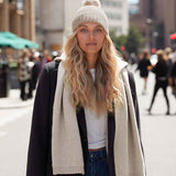 Knitted Scarf & Beanie Gift Set