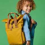 Mini Roll Top Pawtrait Recycled Backpack