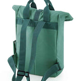 Mini Roll Top Pawtrait Recycled Backpack