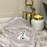 Luxury Just a girl Blanket