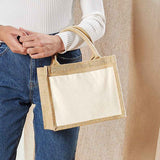 Mini Pocket Pawtrait Jute Bag
