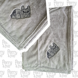 (M) Pawtrait Plush Blanket