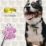 Glitter Paw Pet Tag