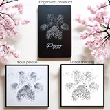 Paw Print Wallet Card