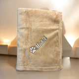 (M) Pet Name Plush Blanket
