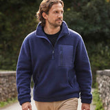 1/4 Zip Pawtrait Unisex Sherpa