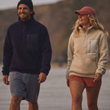 1/4 Zip Pawtrait Unisex Sherpa