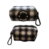 PRE-ORDER Love in Check Poop Bag Holder