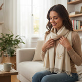 Soft Woven Pawtrait Scarf