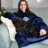 Pawtrait Oversized Blanket Hoodie